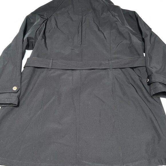 Michael Kors Women's Trench Water Resistant Hooded Raincoat Jacket Plus Sz 1X - Picture 5 of 15